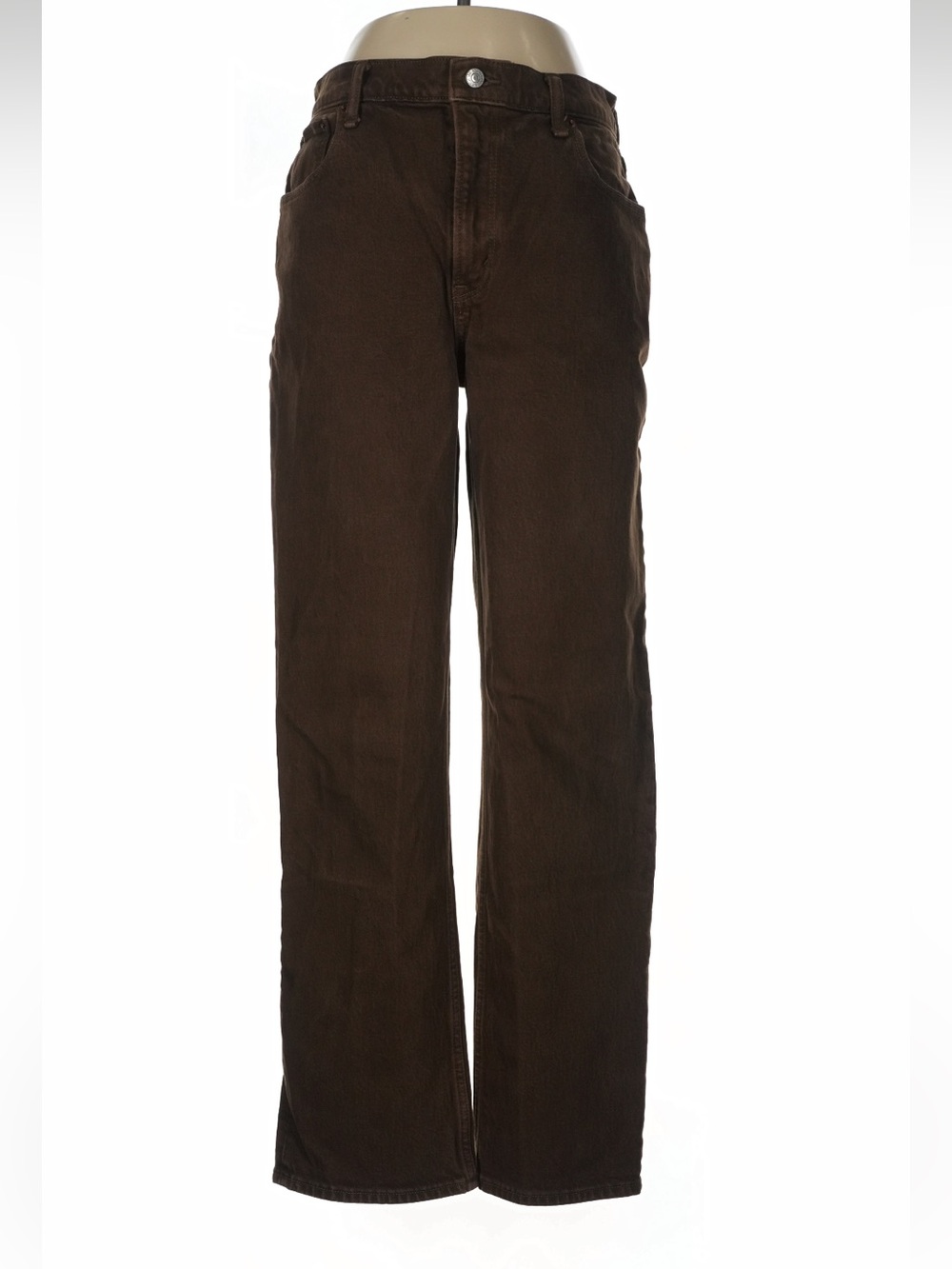 Abercrombie & Fitch Brown Ultra High Rise '90s Straight Jeans